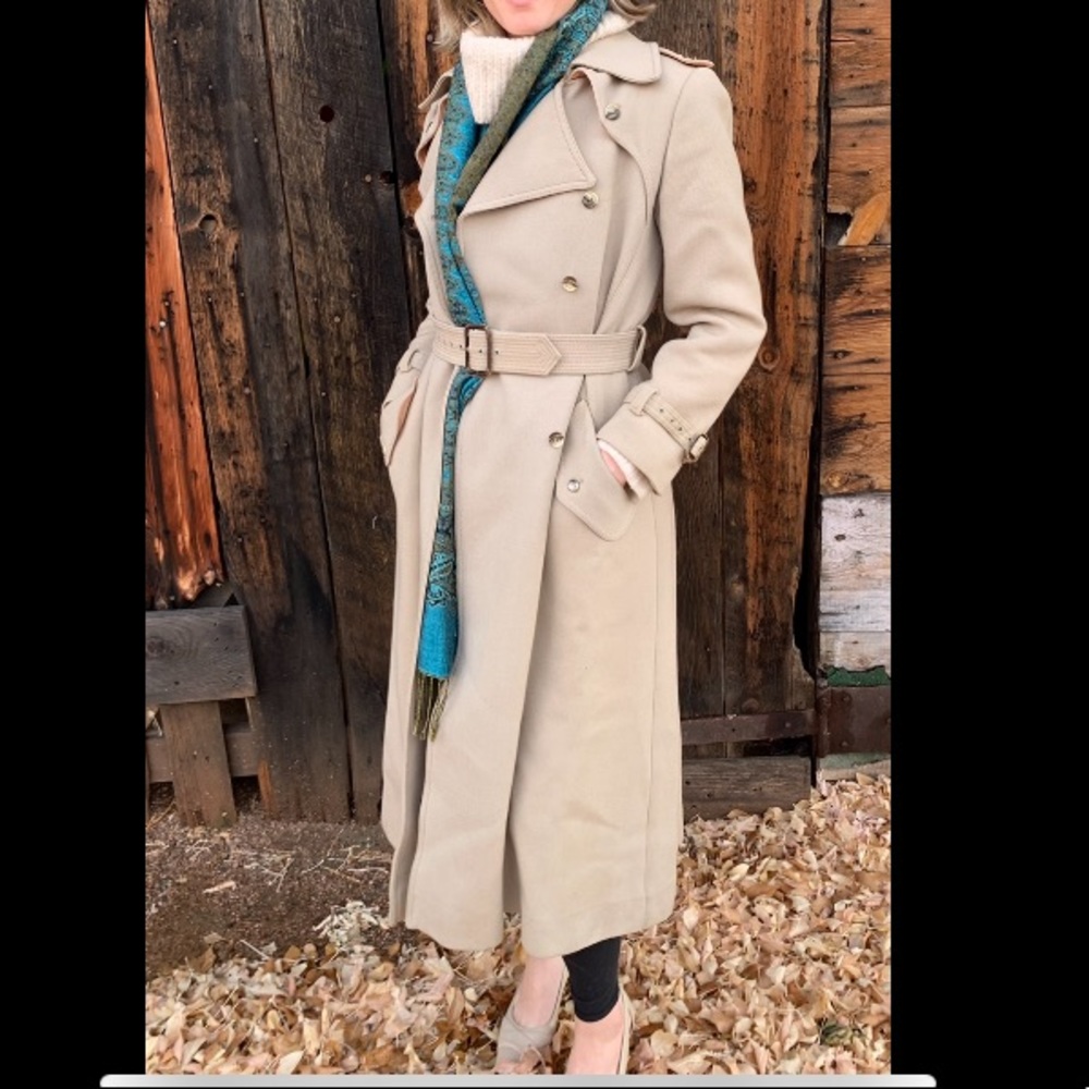 100% wool peacoat